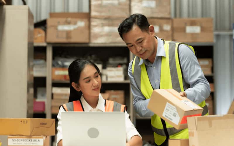 staff doing timely report