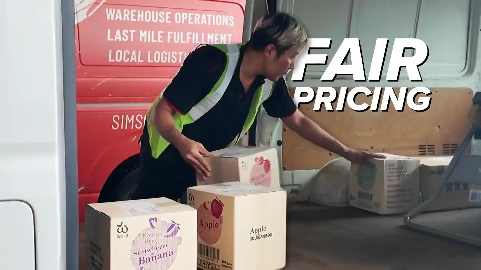 transparency in cost structure for logistic service